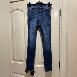 Aeropostale high-rise curvy jeggings. Size 0 Regular.